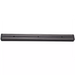 Winco plastic magnetic knife holder, medium size option, long black wall-mount magnetic bar with screw holes