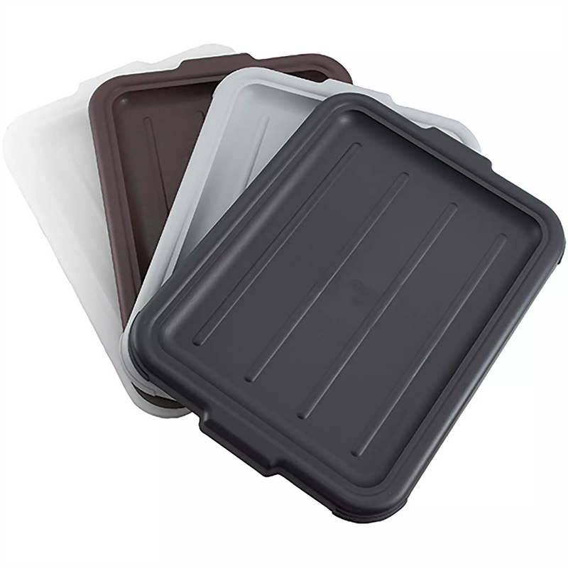 Winco Polypropylene Dish Bin Covers - Various Colours-Phoenix Food Equipment