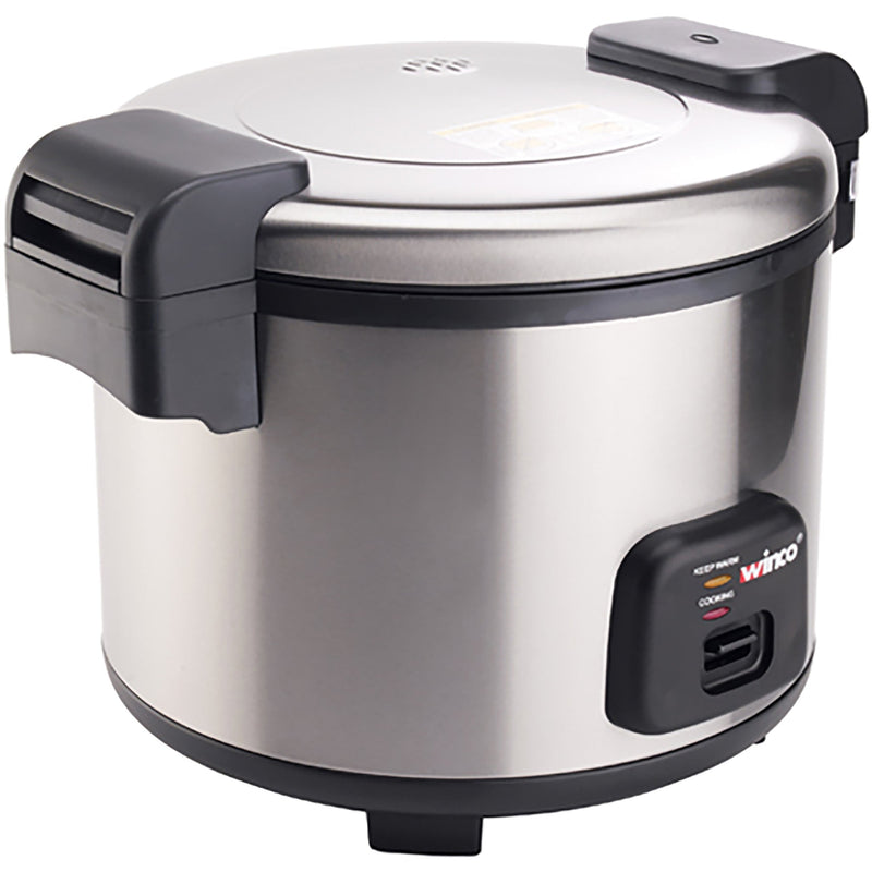 Winco RC-S301 Advanced Electric 60 Cup Rice Cooker/Warmer with Hinged Cover-Phoenix Food Equipment