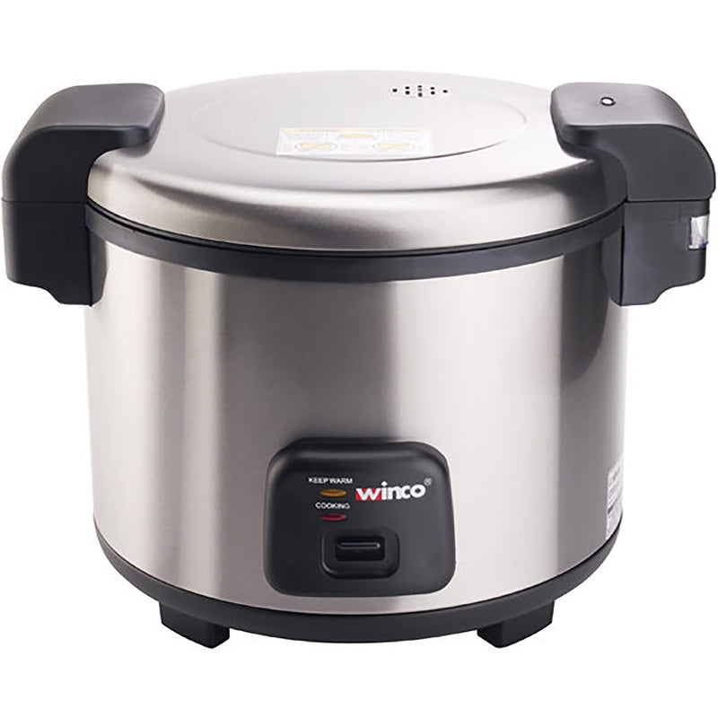 Winco RC-S301 Advanced Electric 60 Cup Rice Cooker/Warmer with Hinged Cover-Phoenix Food Equipment