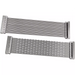 Winco stainless steel replacement blade assemblies for TTS-series tomato slicers, two blade styles shown together