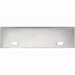 Winco replacement blade for griddle scraper, pack of 6, flat stainless steel scraper blade with two mount slots