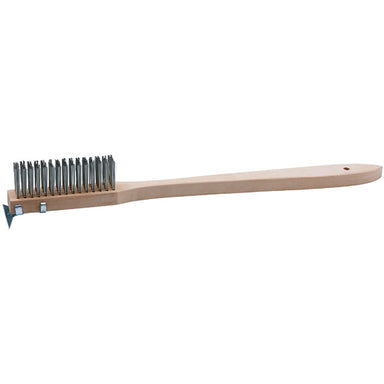 Winco Scratch Brush With Wire Bristles-Phoenix Food Equipment