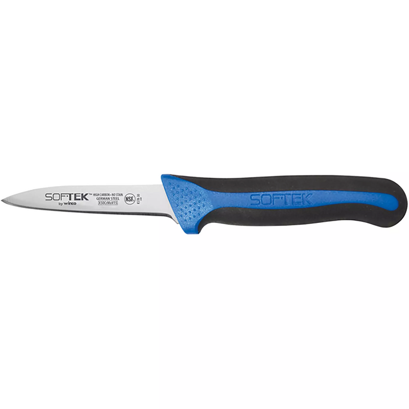 Winco Sof-Tek™ 3 1/4″ Paring Knife, 2-Pieces/Pack-Phoenix Food Equipment