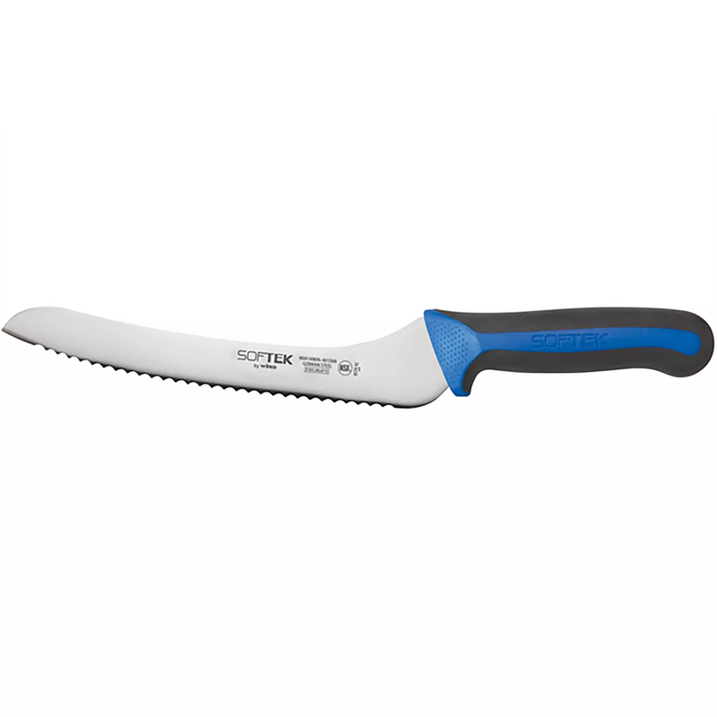 Winco Sof-Tek™ 9″ Bread/Utility Knife, Offset-Phoenix Food Equipment