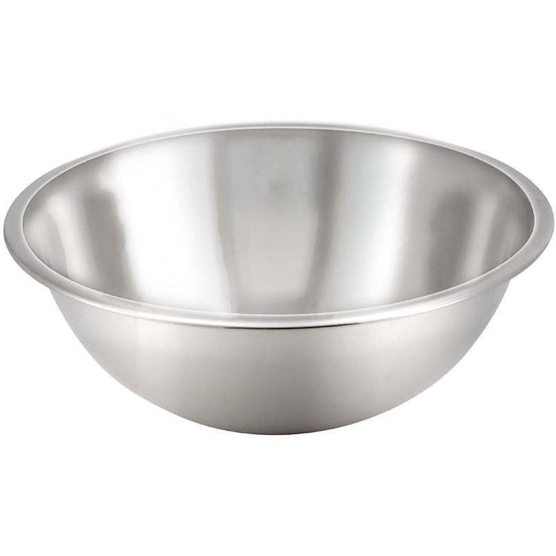 Winco Stainless Steel Economy Mixing Bowl - Various Sizes-Phoenix Food Equipment