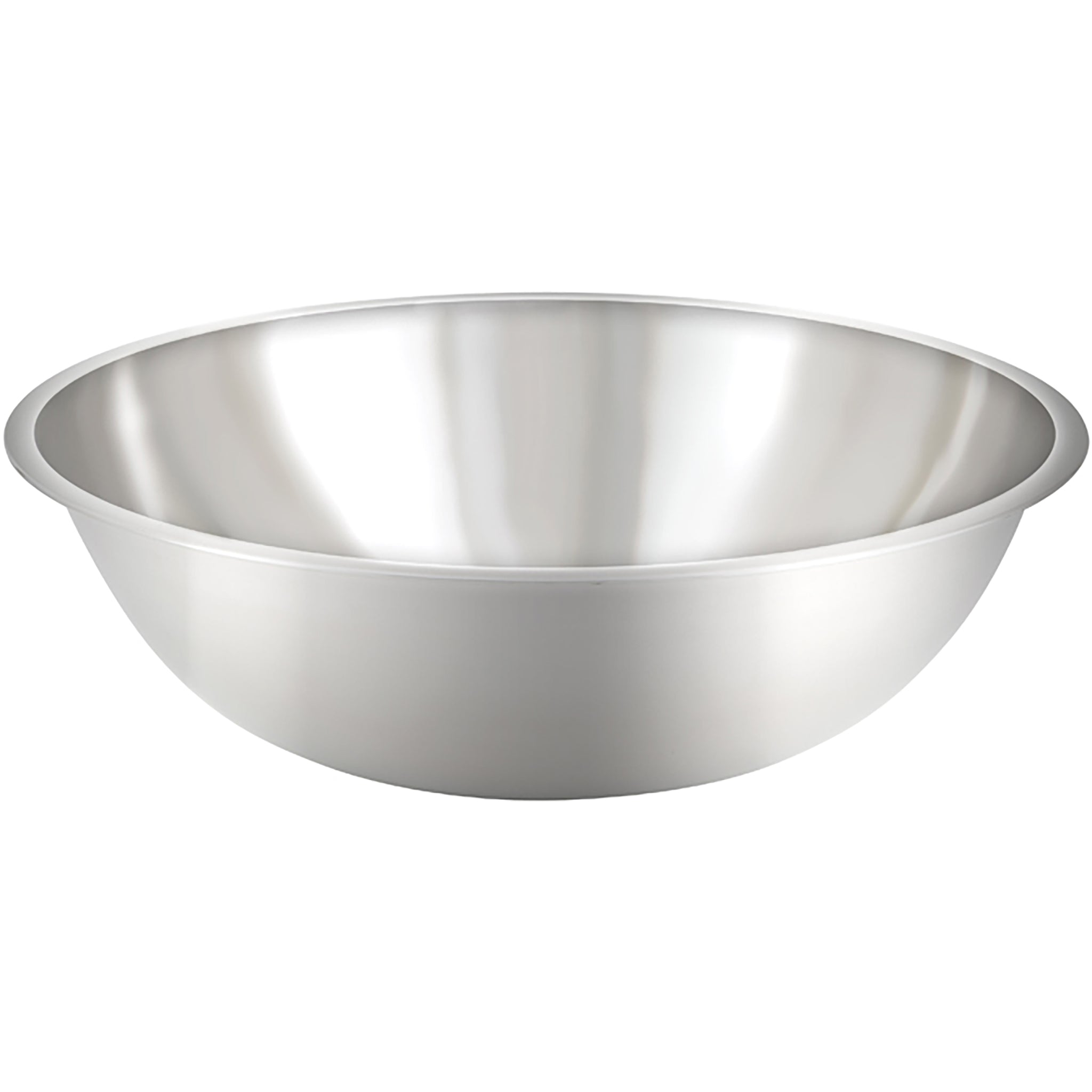Winco Stainless Steel Economy Mixing Bowl - Various Sizes-Phoenix Food Equipment