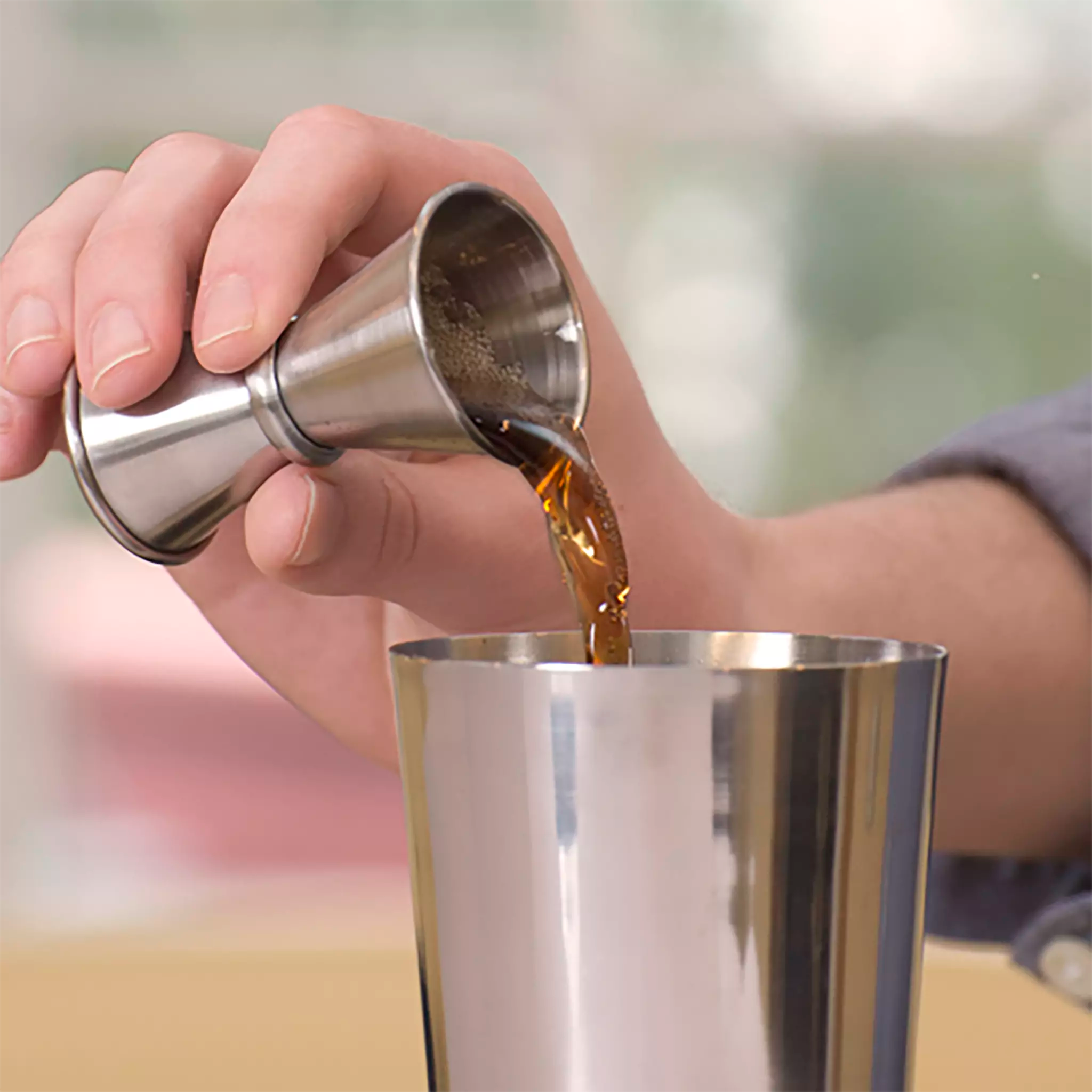Winco Stainless Steel Jigger - Various Sizes-Phoenix Food Equipment