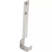 Winco stainless steel mounting strap for speed bar rails, vertical bracket with screw holes and J-shaped hook