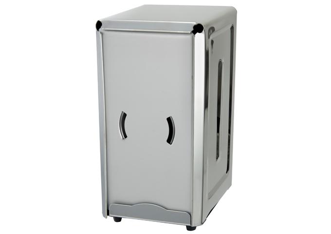 Winco Stainless Steel Napkin Dispenser - Various Sizes-Phoenix Food Equipment