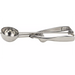 Winco stainless steel squeeze disher portioner with spring-loaded handle, third size option