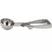 Winco stainless steel squeeze disher portioner with spring-loaded handle, fifth size option