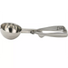 Winco stainless steel squeeze disher portioner with spring-loaded handle, eighth size option