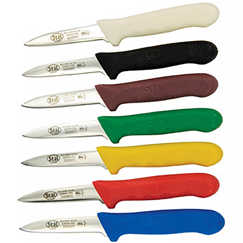 Winco Stäl 3 1/4″ Paring Knife - Various Colours-Phoenix Food Equipment