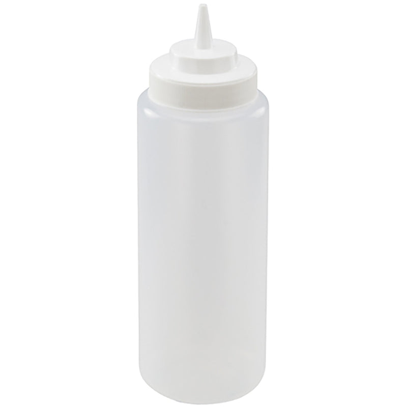 Winco Wide-Mouth Squeeze Bottles - Various Sizes/Colours-Phoenix Food Equipment