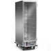 Winholt INHPL-1836C-CD insulated full height proofer and heated holding cabinet, aluminum with solid door, angled