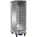 Winholt NHPL-1836C-CD non-insulated full height proofer and heated holding cabinet with clear door on casters